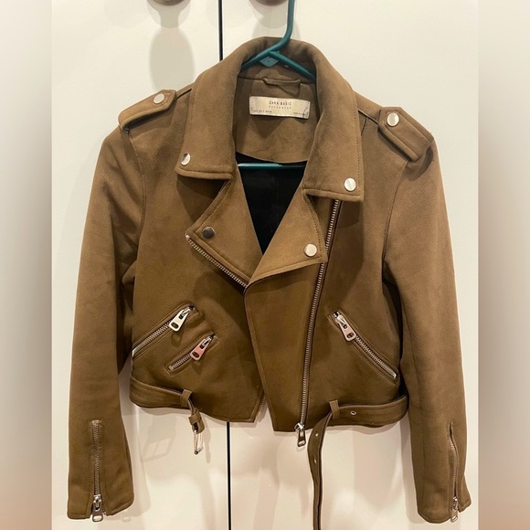 🌻Zara Basic🌻 Biker Jacket - Picture 1 of 5